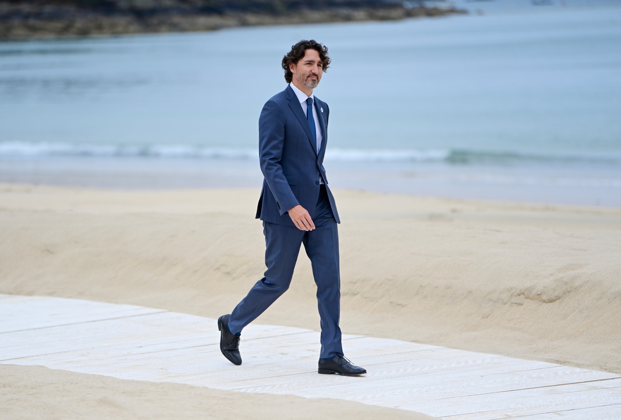 Trudeau muon tro thanh lanh dao nhom G7 anh 1