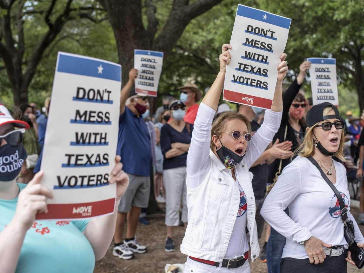 Vi sao hon 50 nghi si dang Dan chu dong loat roi khoi bang Texas? hinh anh