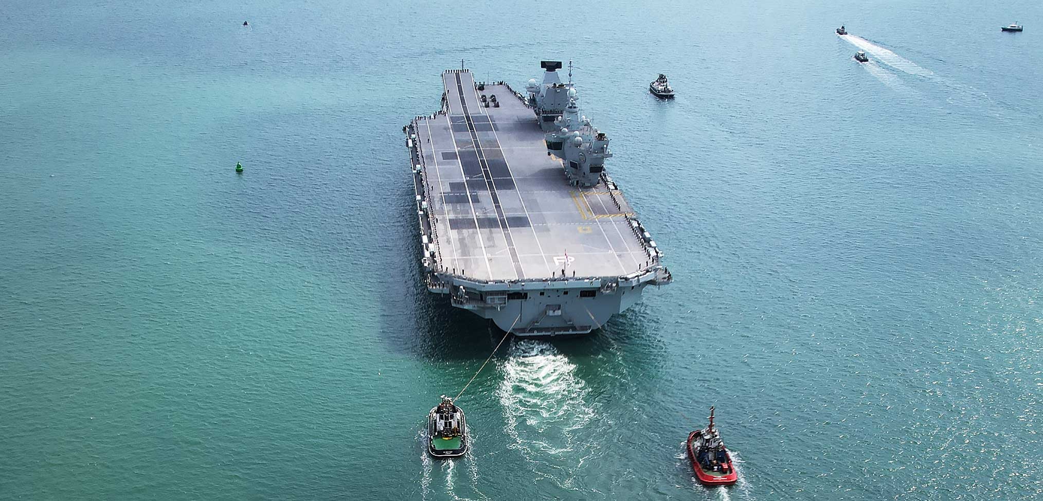 Tau san bay 3,5 ty USD cua Anh bi hong ngay khi vua ra khoi hinh anh