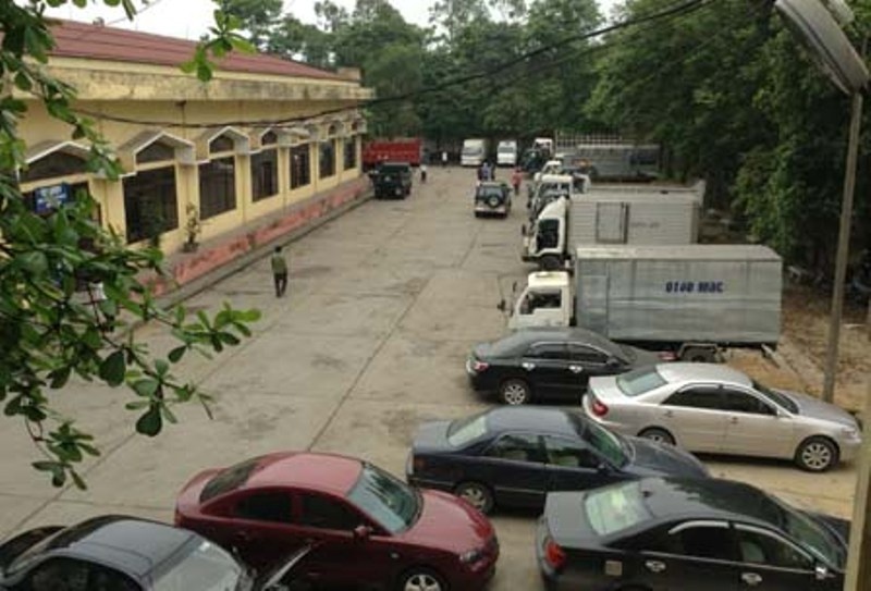 Trung tâm đăng kiểm xe cơ giới Thanh Hóa, nơi phát hiện sai phạm.