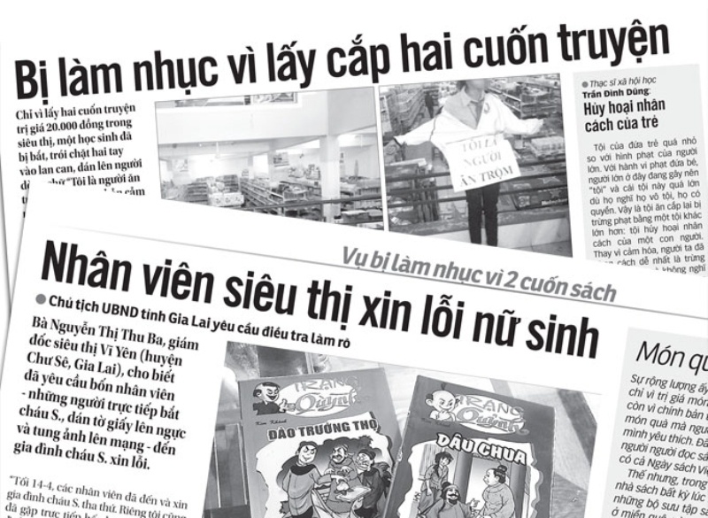 Vu troi nu sinh: Co nen tam giam 4 nhan vien sieu thi? hinh anh