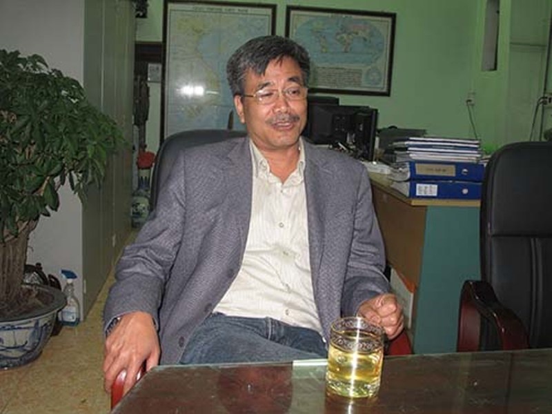 Doanh nhân Nguyễn Quốc Hòa, cha đẻ tàu ngầm Trường Sa 01. Ảnh: Internet