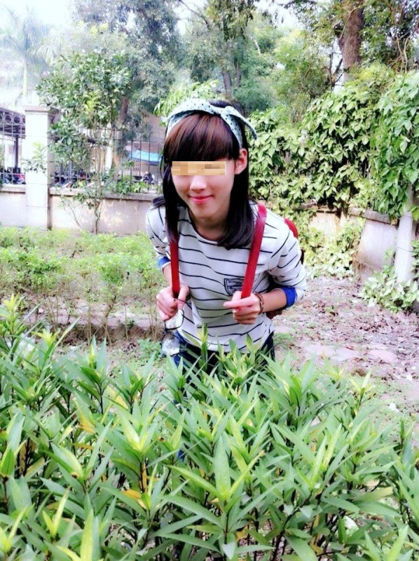 Hình ảnh chụp nữ sinh Lê (Nguồn: fb nạn nhân).