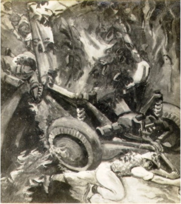 Để giữ bí mật bất ngờ cho hai loại pháo lựu 105mm và cao xạ 37mm lần đầu tiên xuất hiện trên chiến trường, các đơn vị này đều hành quân vào ban đêm, liên tục trong các ngày 13, 14 và 15 tháng 1 năm 1954, từ Tuần Giáo vào tập kết ở kilômét 63 đường 42. Sau đó, từ vị trí tập kết, bộ đội phải kéo pháo bằng sức người trên đường quân sự mới mở, có chỗ phải vượt qua núi cao 1450m để vào trận địa cách xa vị trí tập kết 15 km. Từ trưa ngày 16 tháng 1, được sự trợ giúp của bộ binh và công binh, các đơn vị bắt đầu kéo pháo, đến ngày 24 tháng 1 mới đưa được pháo vào trận địa. Tuy nhiên trận đánh đã không diễn ra như dự kiến. Ngày 26 tháng 1, Tổng tư lệnh Võ Nguyên Giáp quyết định đổi phương án tác chiến từ