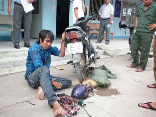 Truong cong an bi 'cau tac' danh dap xuong tay o Thanh Hoa hinh anh