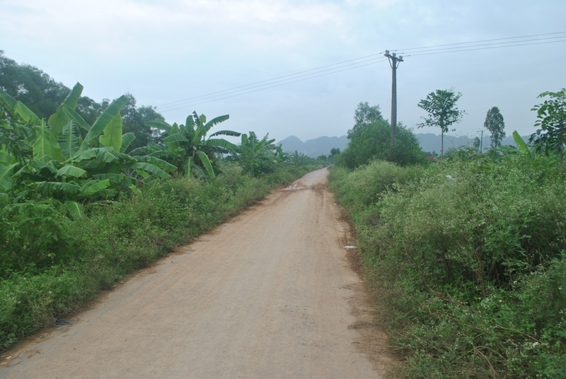 Hiện trường nơi ông Tuệ bị hành hung.