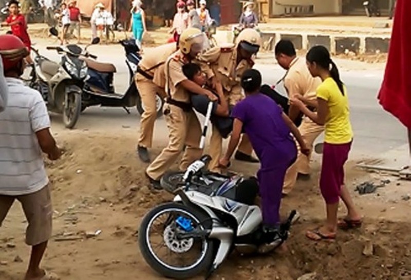 Hình ảnh cắt ra từ clip.