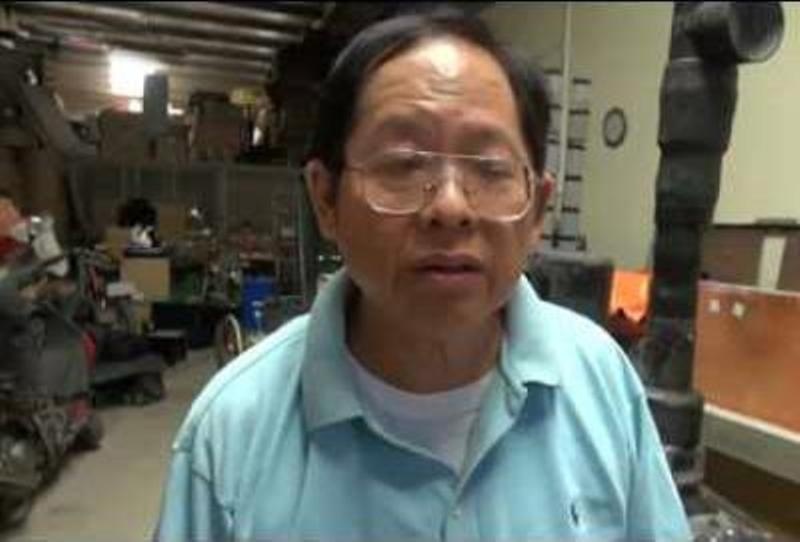 Ông Phan Bội Trân, chủ nhân tàu ngầm mini Yết Kiêu .