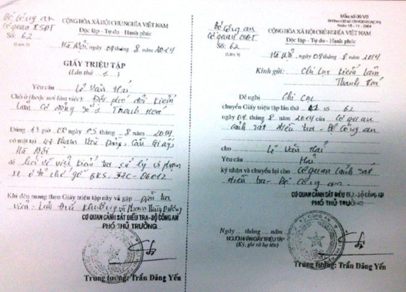 8 cán bộ kiểm lâm bj triệu tập nhằm làm rõ nghi án nhận hối lộ 100 triệu đồng từ chủ lô hàng vi phạm.