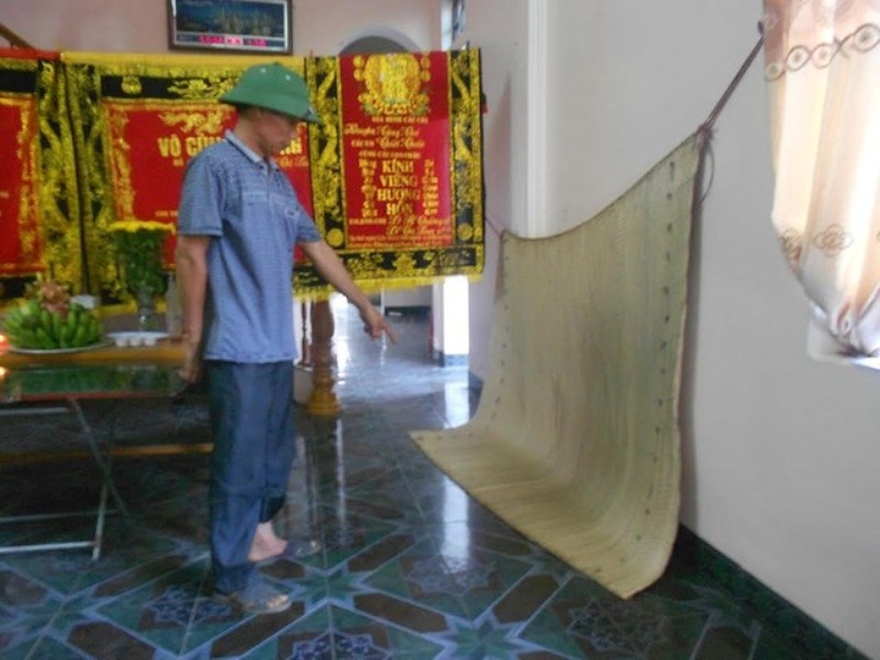 Hiện trường nơi vợ chồng nạn nhân bị sát hại. Ảnh: DC