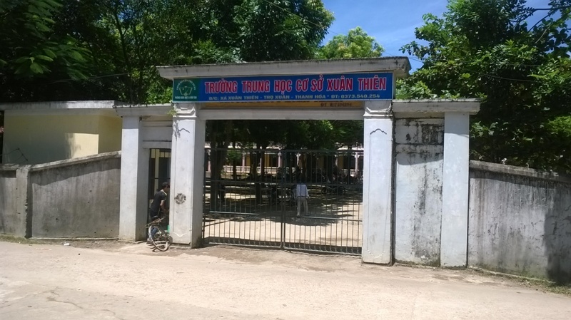 Ngôi trường nơi xảy ra sự việc.