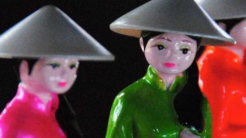 Hàng lưu niệm ở Củ Chi