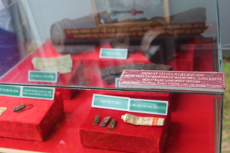  Kỷ vật của 36 liệt sỹ