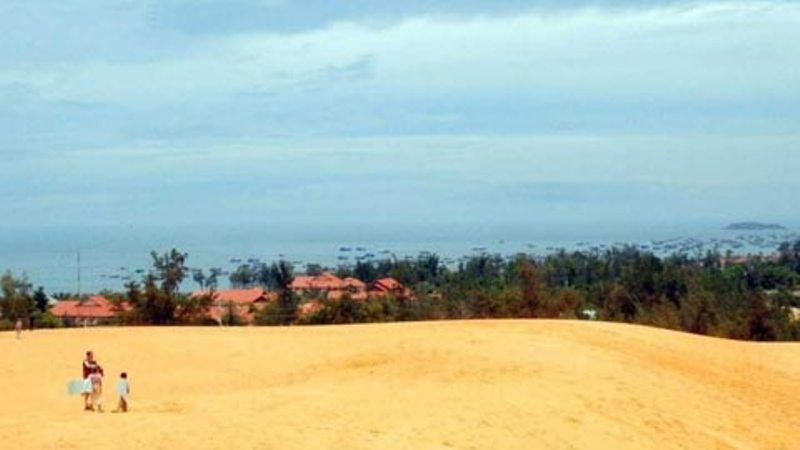 Những đụn cát ở Phan Thiết