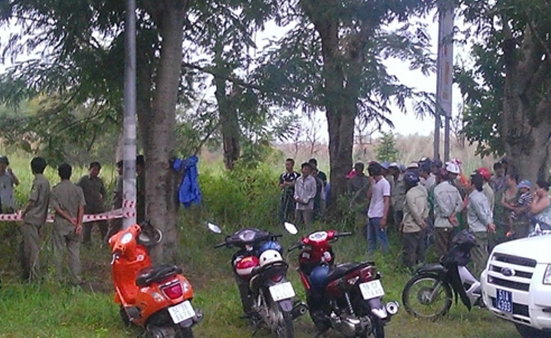 Phat hien bo xuong nguoi bi buoc day hinh anh