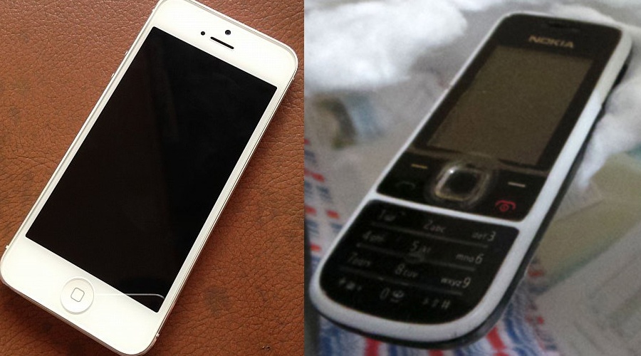 Nhan vien buu dien bat ngo vi iPhone hoa thanh Nokia 'cui' hinh anh