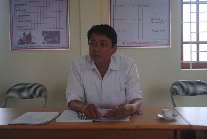 Trạm trưởng Tuyến khẳng định làm đúng quy trình tiêm chủng. 