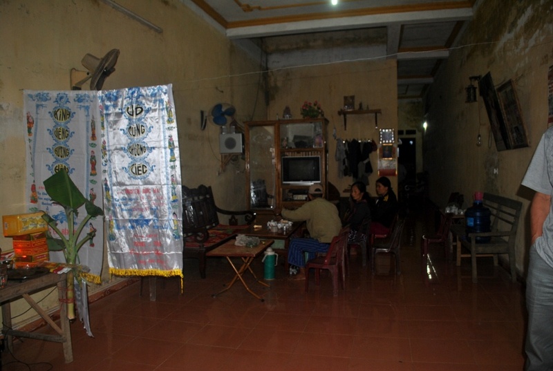 Ngôi nhà nơi xảy ra sự việc. Ảnh: Duy Cảnh.