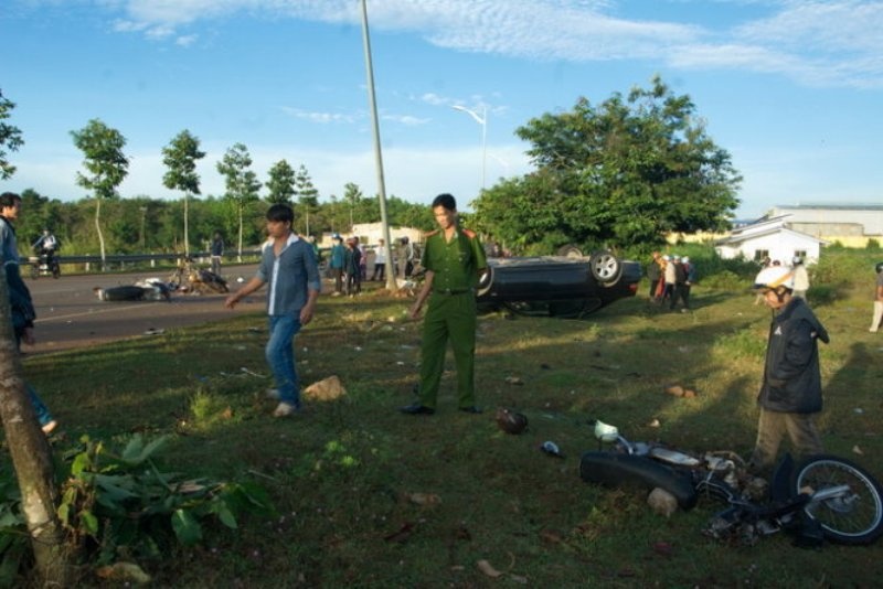 Hiện trường vụ việc.