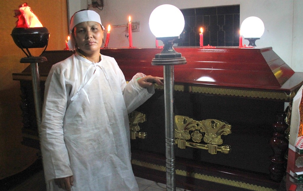 Canh eo le cua gia dinh dan phong bi xe CSGT tong chet hinh anh