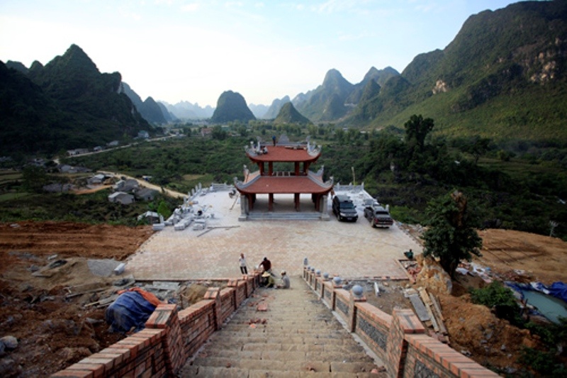 Chủ tịch nước khẳng định sự hiện diện của ngôi chùa tại Thác Bản Giốc góp phần nâng cao đời sống tinh thần của đồng bào các dân tộc và sự bình yên, hữu nghị tại khu vực biên giới, đồng thời cũng thúc đẩy phát triển du lịch của tỉnh Cao Bằng.