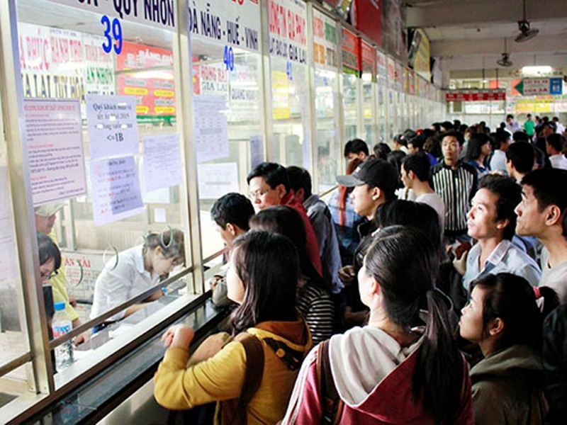 Tay chay nha xe chay i, Tet se... di bo! hinh anh