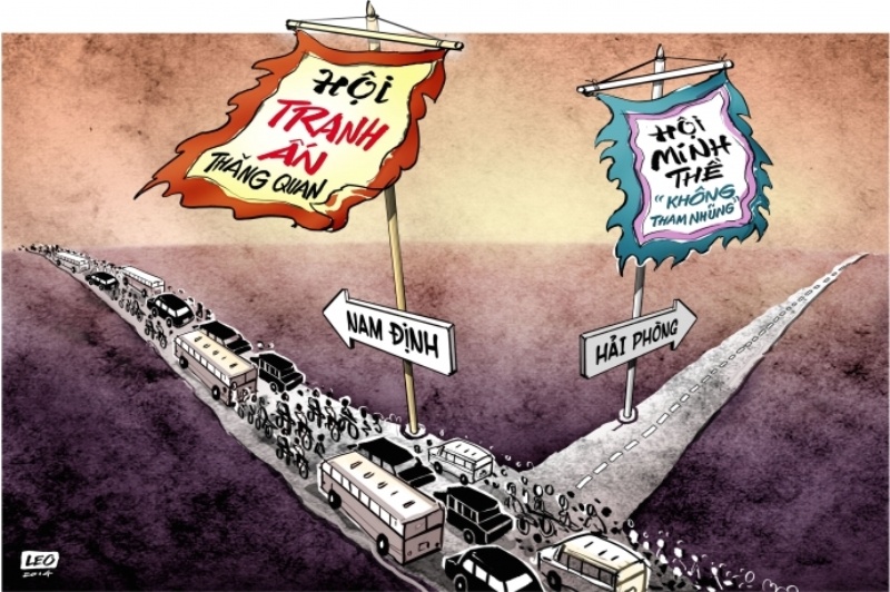 Ban Bi thu chi dao giam tan suat to chuc le hoi lon hinh anh