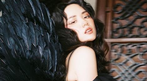 Phuong Ly khac la trong bo anh ma mi, quyen ru hinh anh