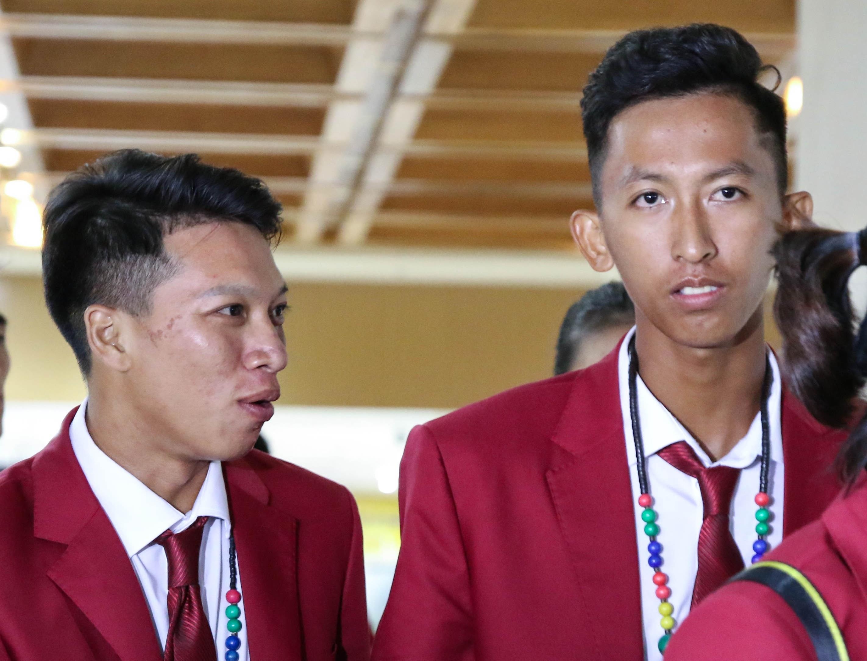 Doan the thao Viet Nam doi lich vi bao o Philippines hinh anh