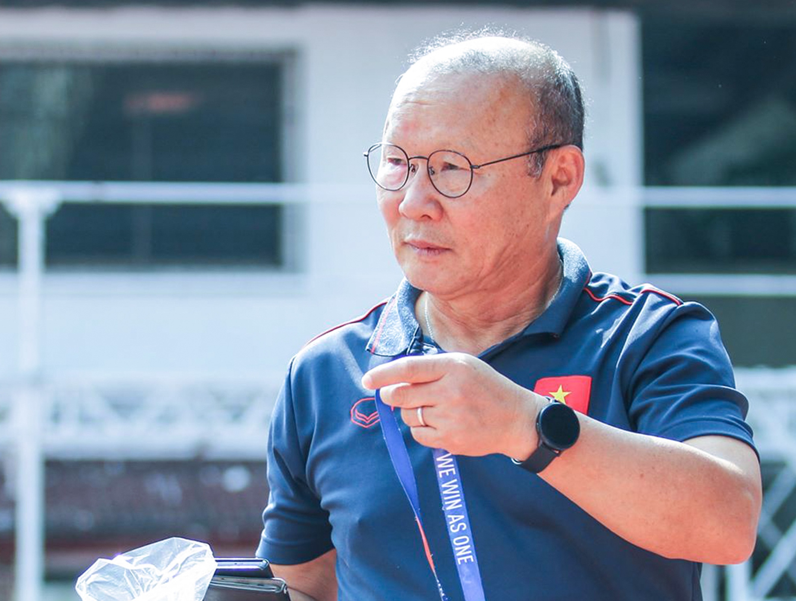 HLV Park va moi lo U23 Trieu Tien hinh anh