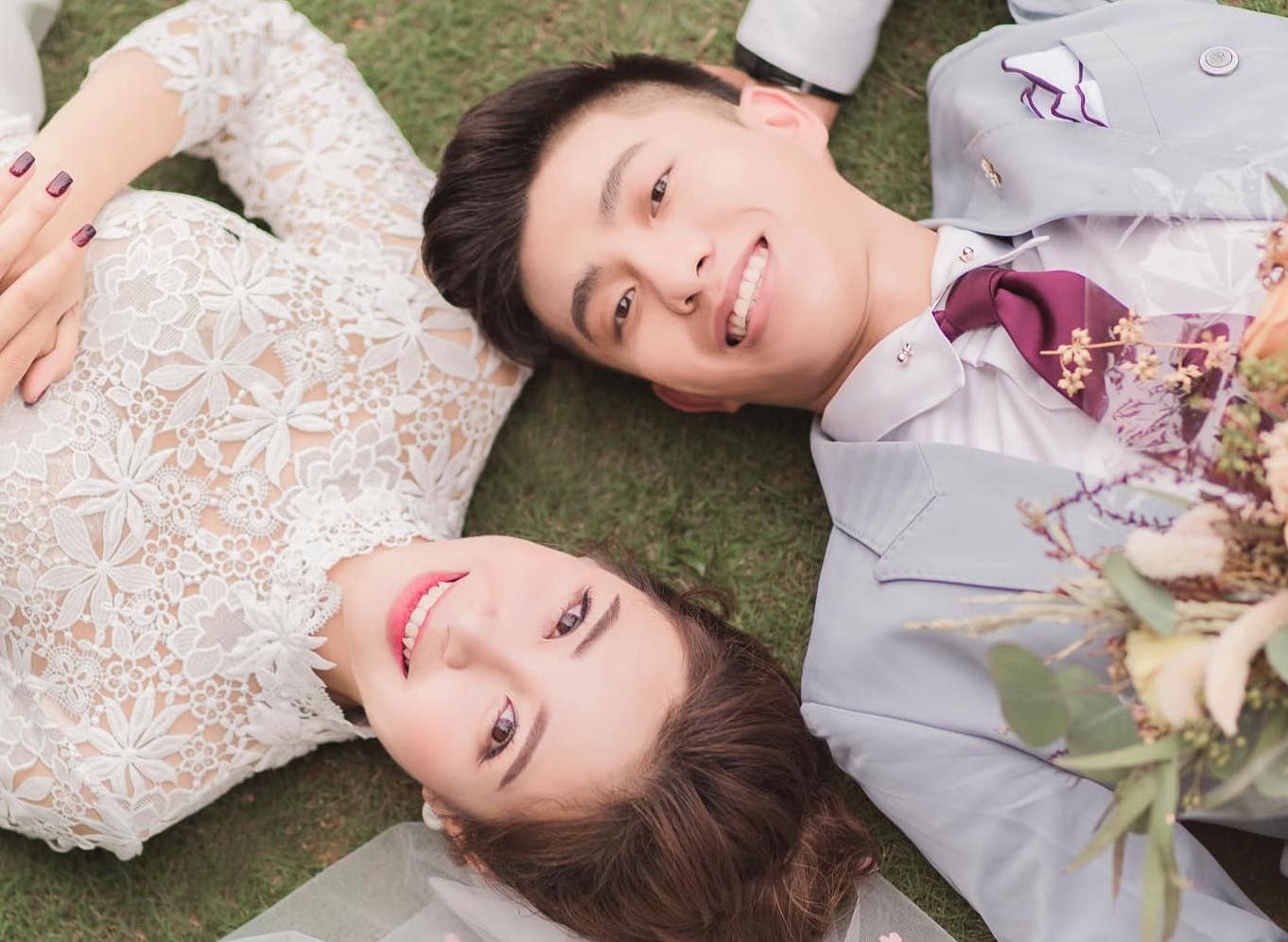 Loat anh cuoi dep nhu mo cua vo chong Phan Van Duc hinh anh