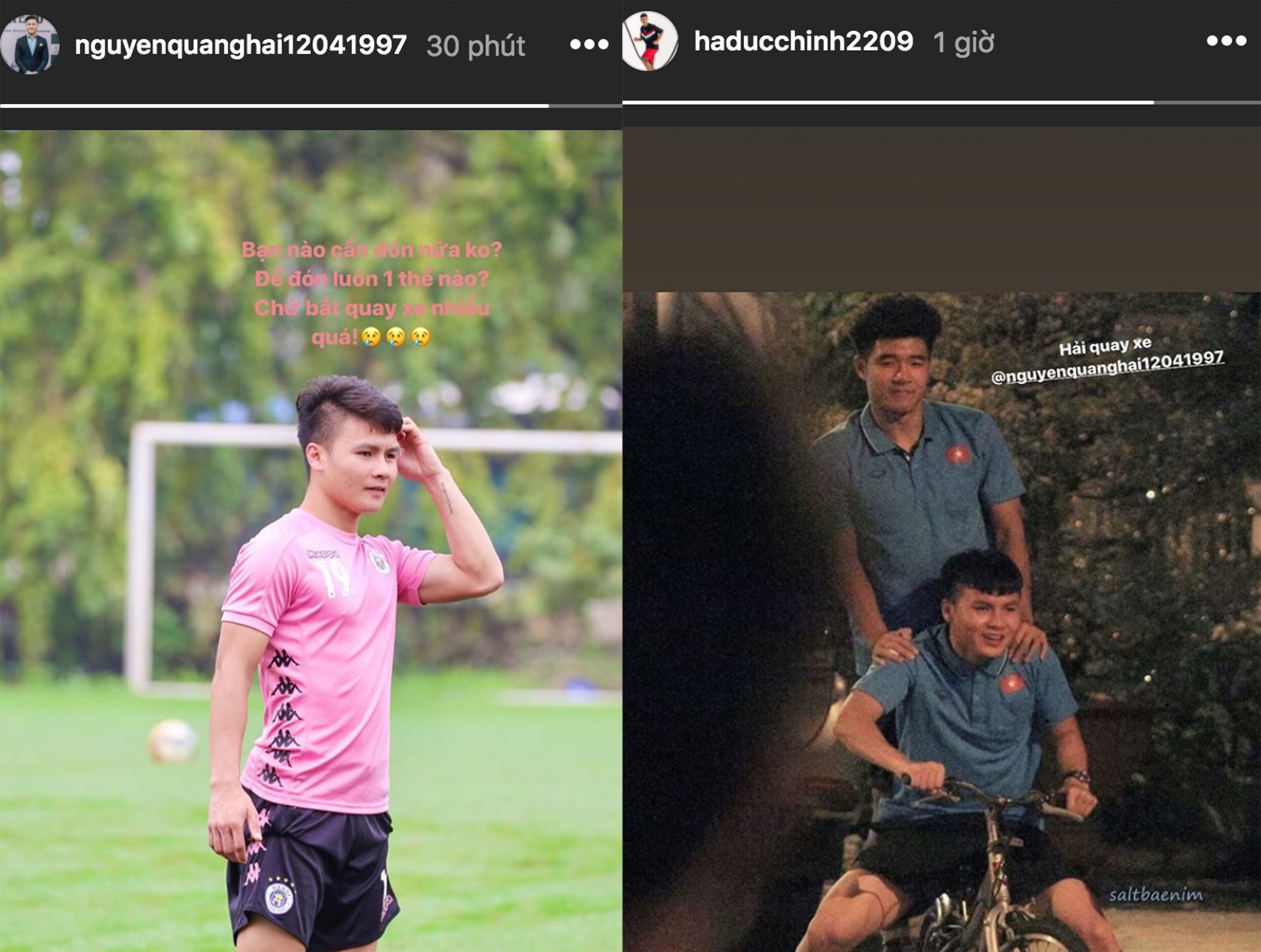 hai quay xe anh 1