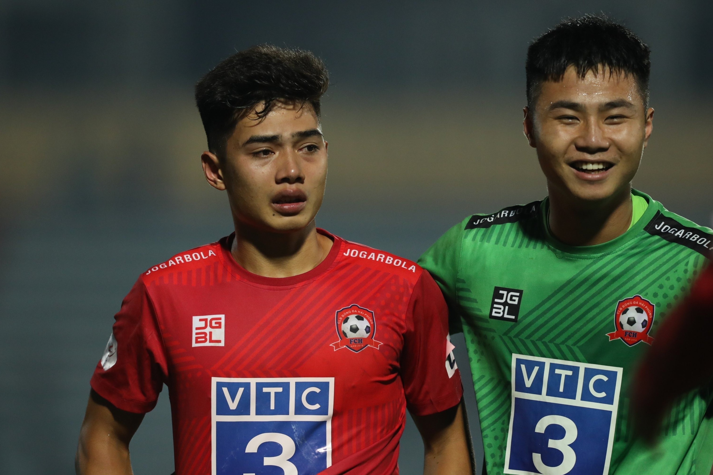 Tuyen thu U22 Viet Nam khoc vi ban thang buoc ngoat cua dong doi hinh anh