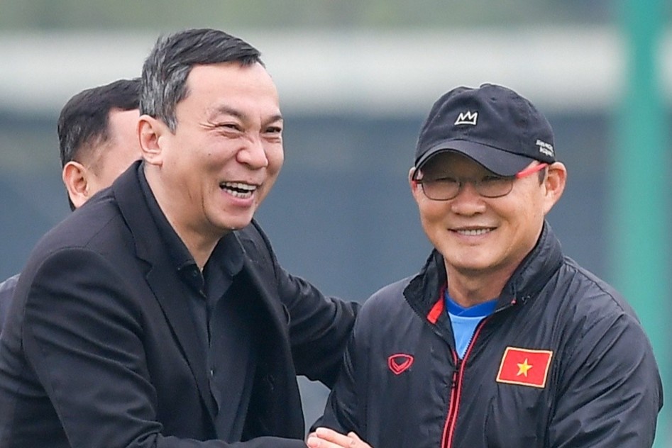 Tuyen Viet Nam dau U22 o Phu Tho hinh anh