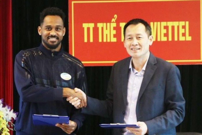 CLB Viettel chieu mo Pedro Paulo hinh anh