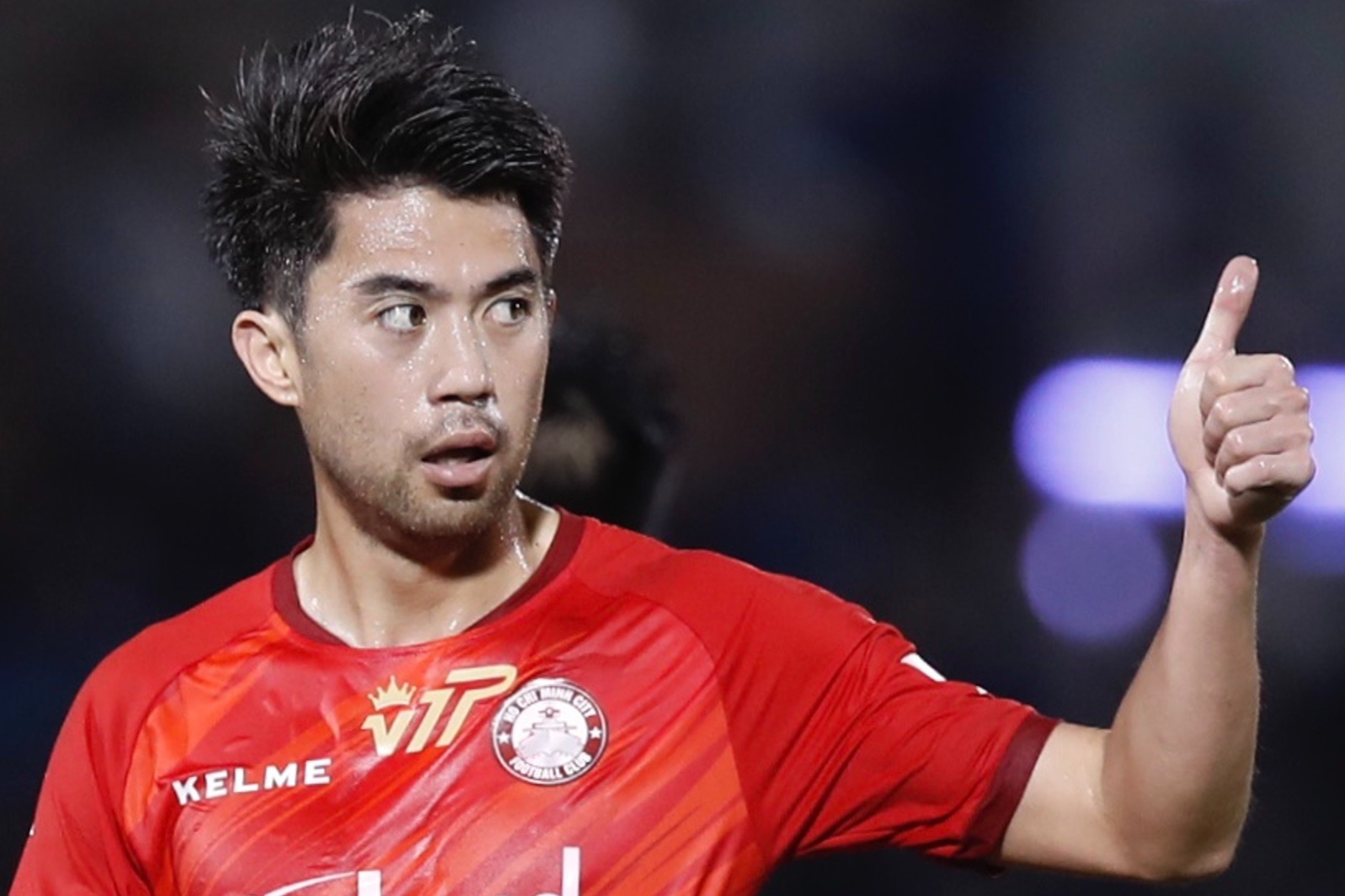 Lee Nguyen ghi ban trong tran hoa cua CLB TP.HCM hinh anh