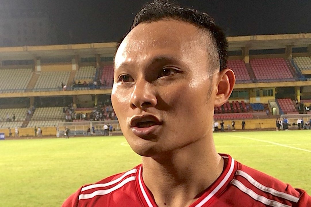 Trong Hoang chia se sau ban thang danh bai CLB Ha Noi hinh anh