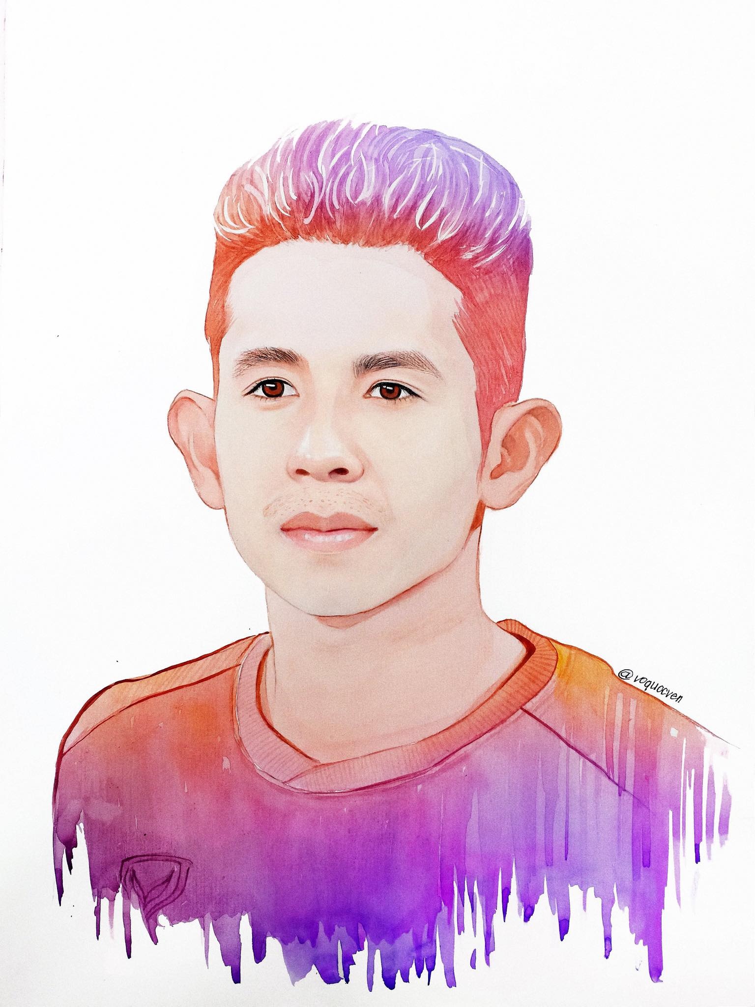 tranh ve doi tuyen viet nam anh 7