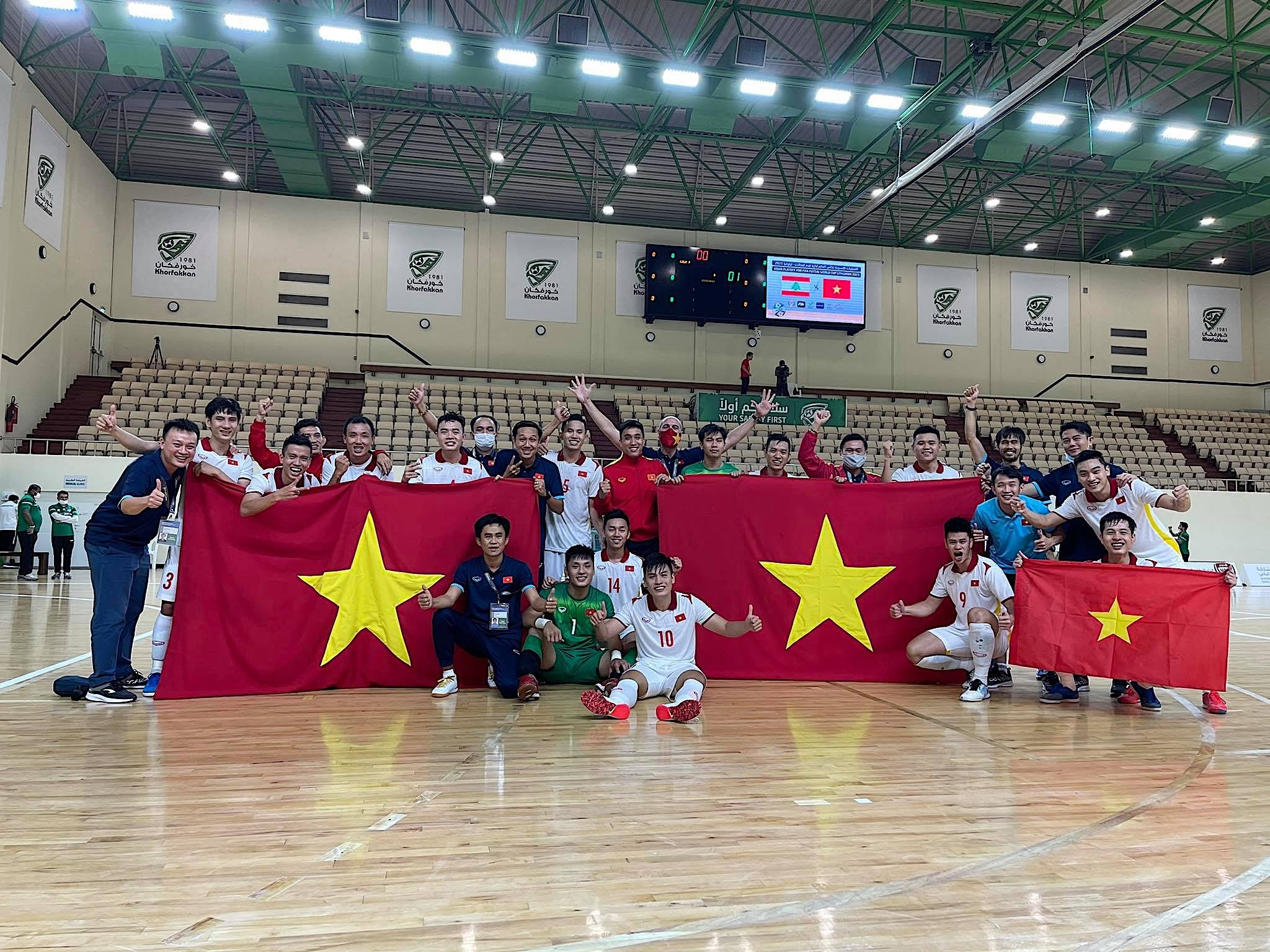 tuyen futsal viet nam du World Cup anh 1