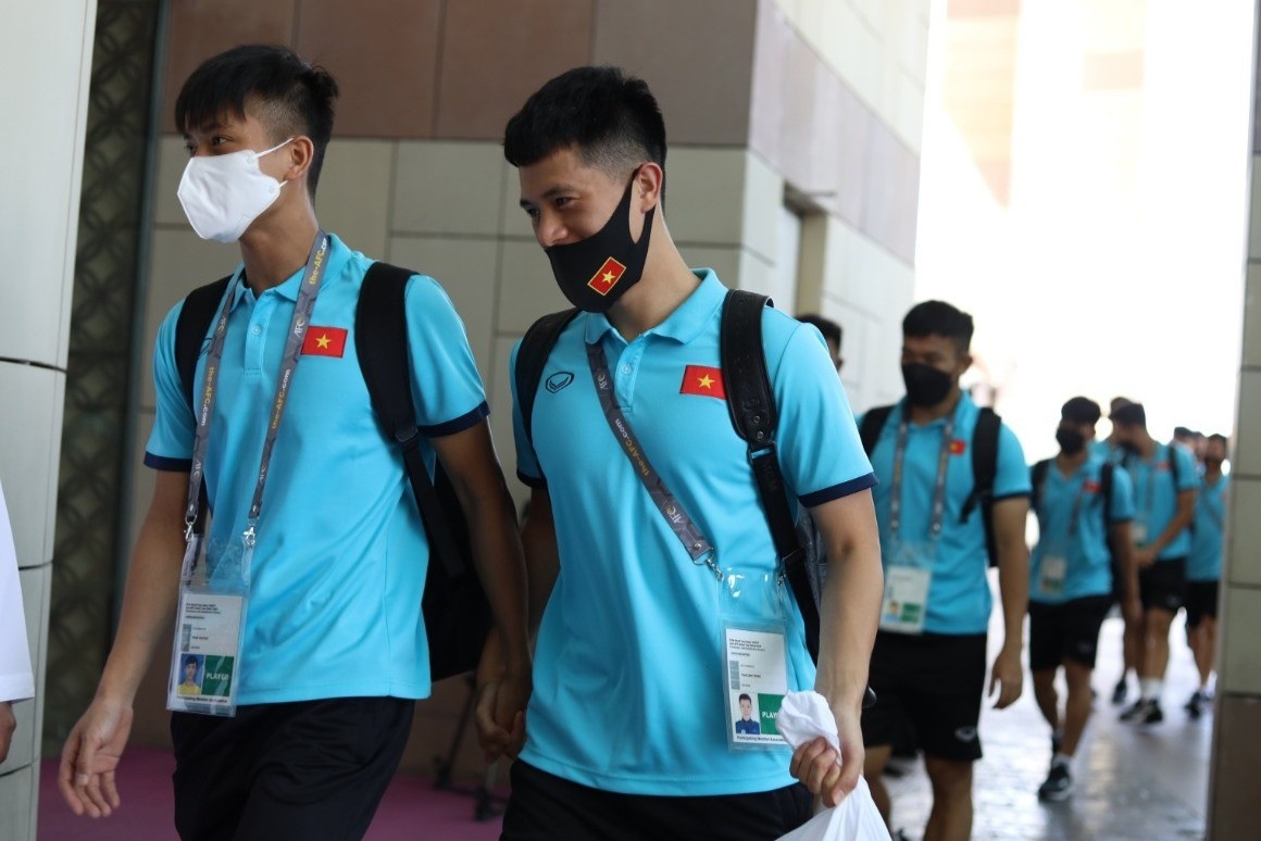 Tuyen Viet Nam chuyen sang o cung khach san voi 3 doi Dong Nam A hinh anh