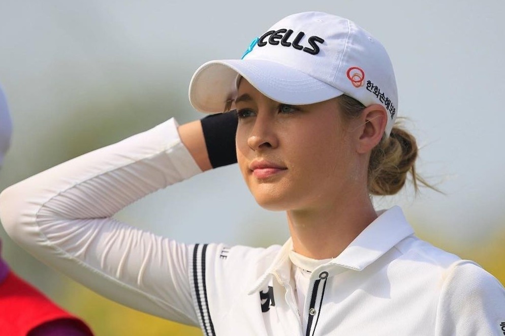 Ve dep nu golf thu My gianh HCV Olympic hinh anh