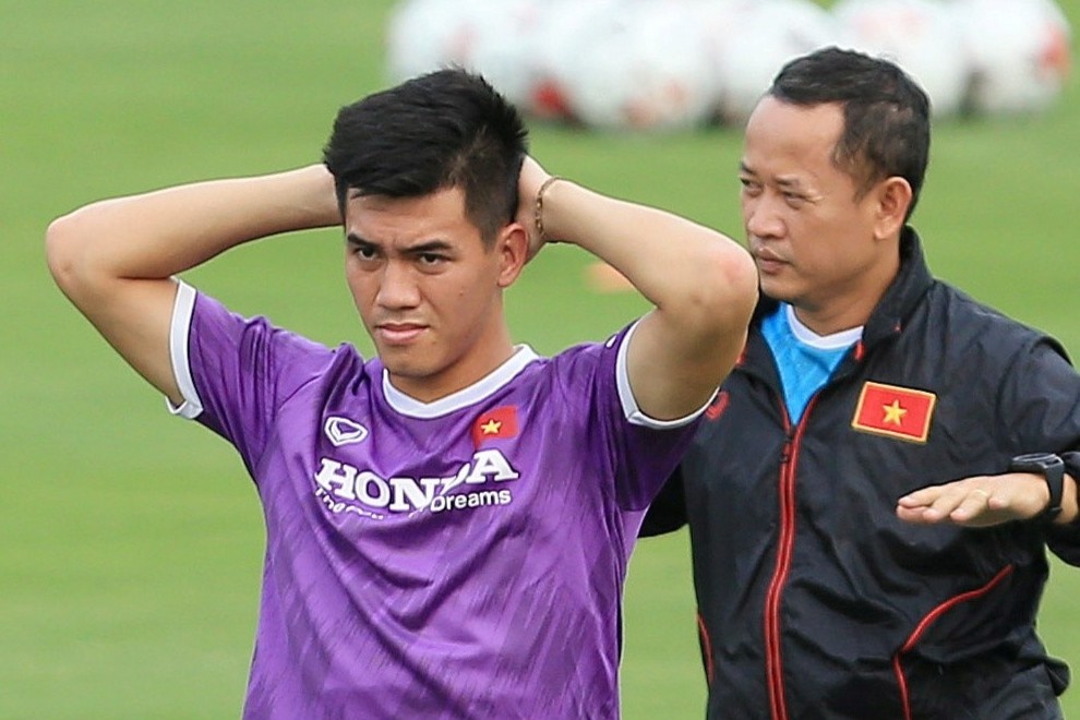 Tien Linh tap rieng vi qua tai hinh anh