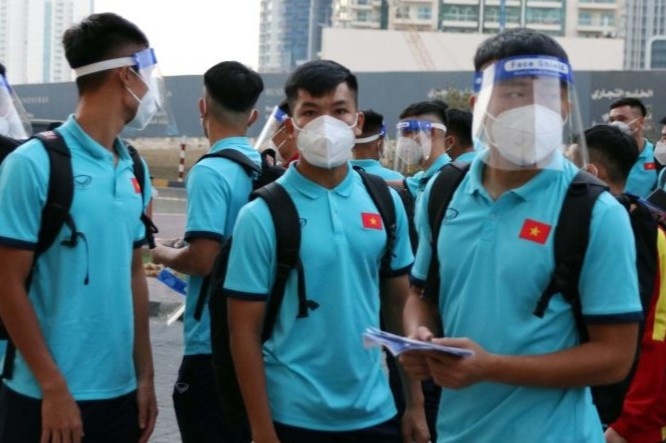 U22 Viet Nam bat dau tap huan tai UAE hinh anh