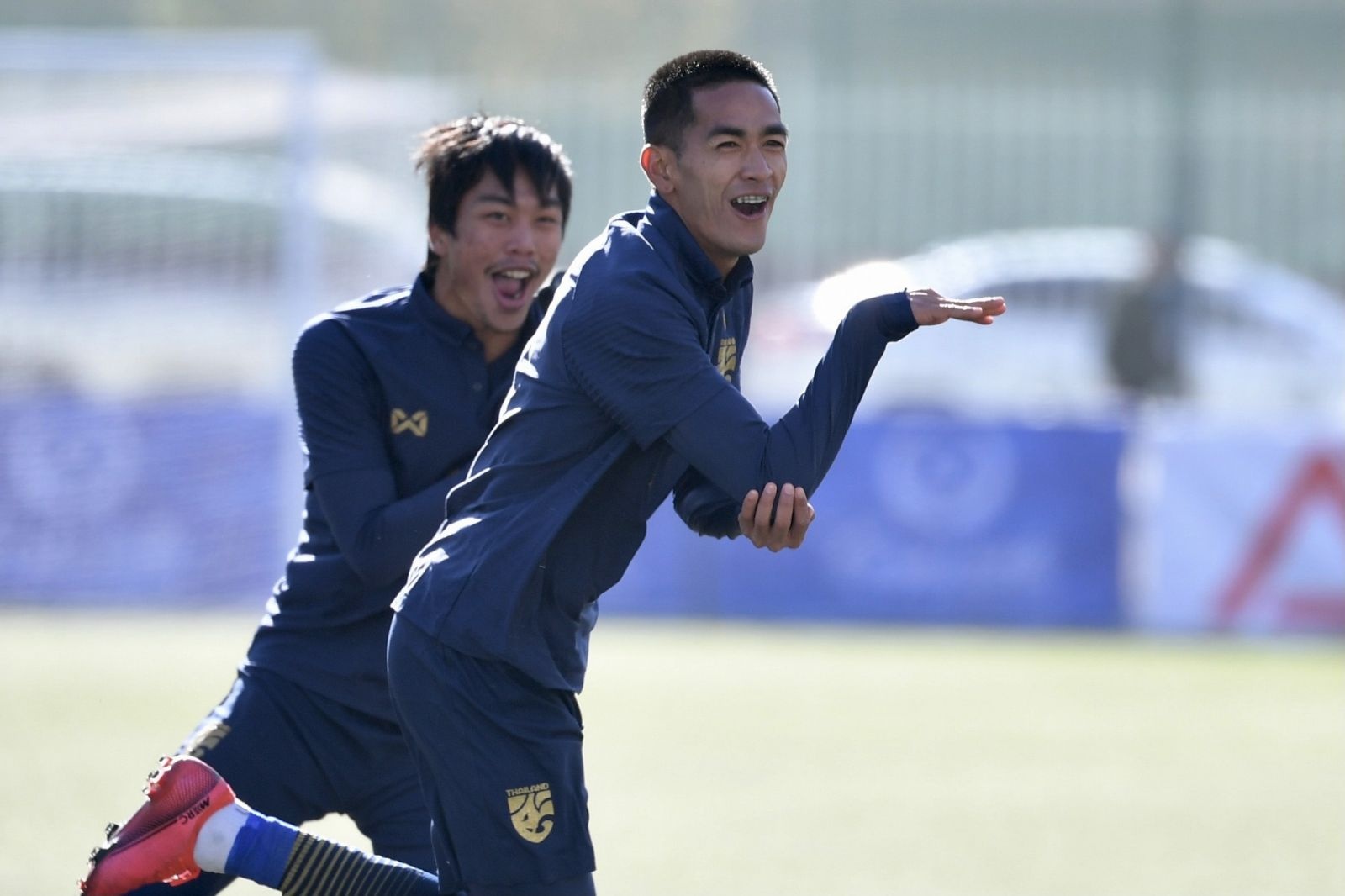 u23 thai lan bi cam hoa anh 1