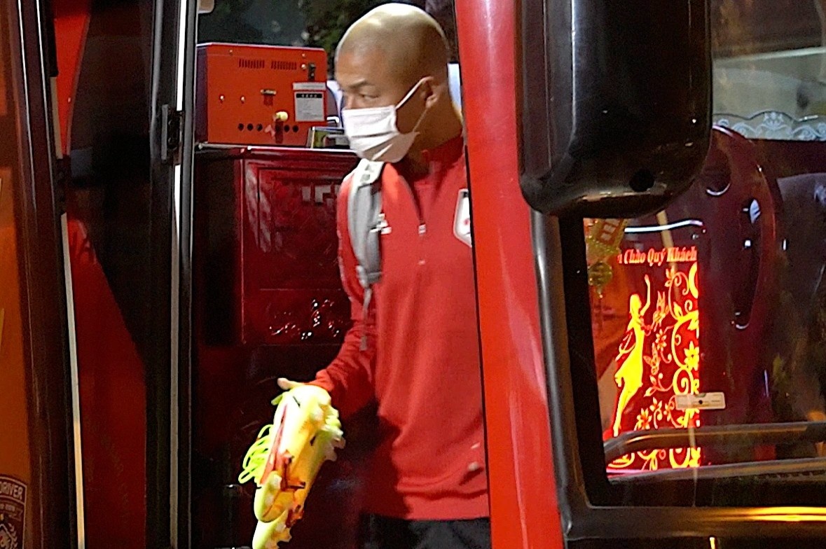 Tuyen Nhat Ban tap kin o san Hang Day hinh anh