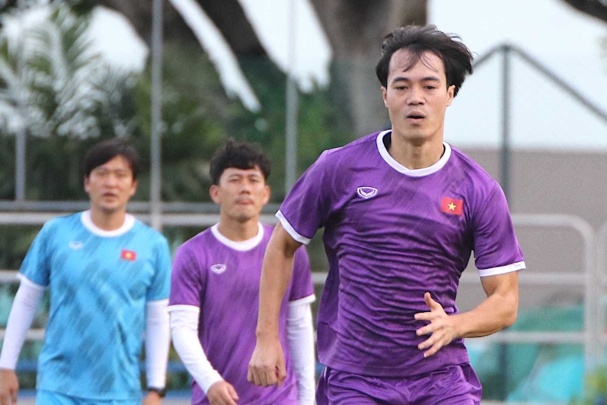 Tuyen Viet Nam tap chuan bi cho tran gap Malaysia hinh anh