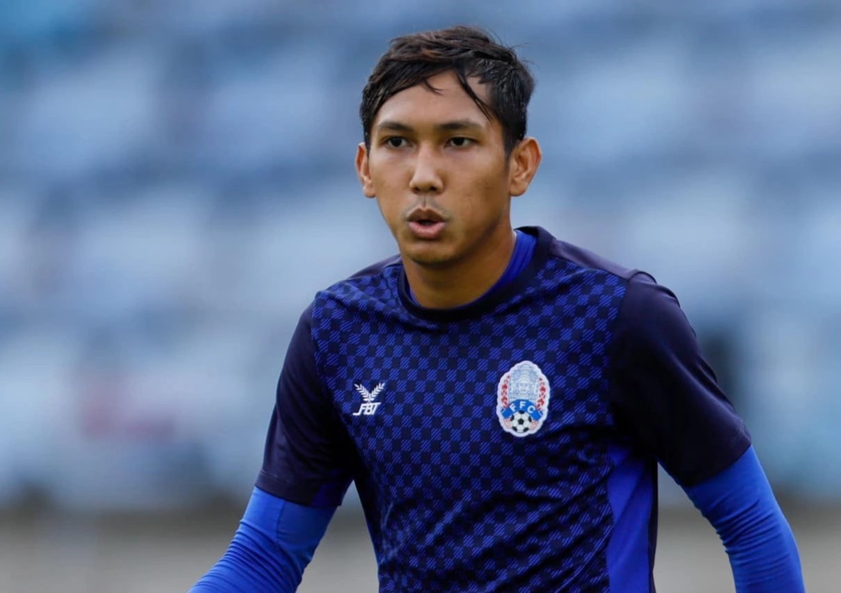 Tuyen Campuchia tap buoi cuoi truoc tran gap Viet Nam hinh anh