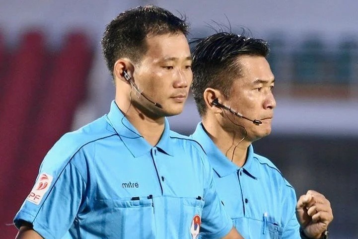 Trong tai tran Hai Phong - Nam Dinh bi phe binh hinh anh