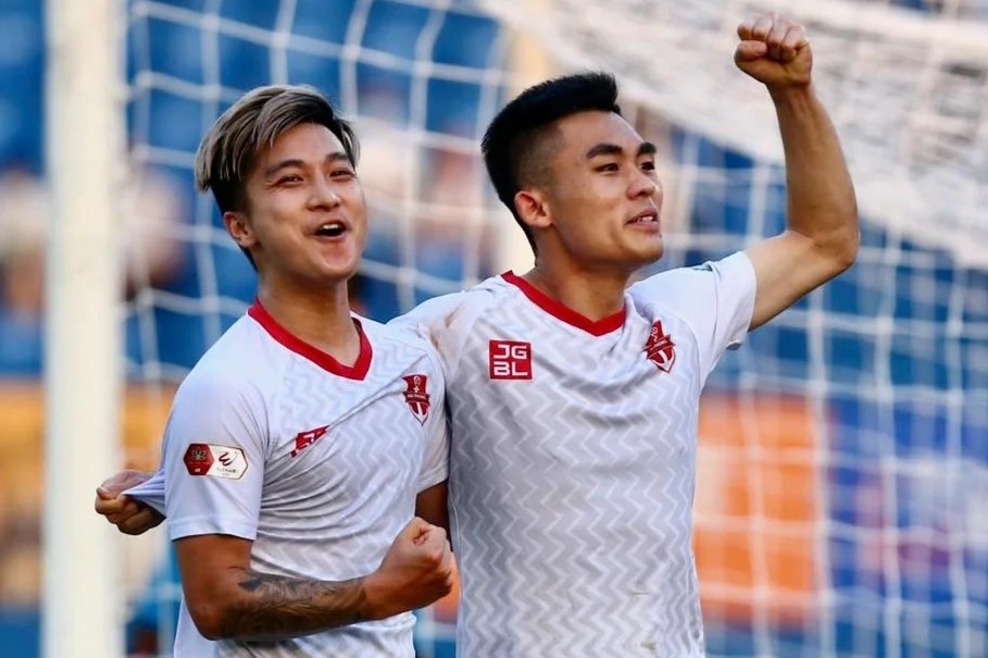 CLB Hai Phong gianh 3 giai thuong o dau mua V.League 2022 hinh anh