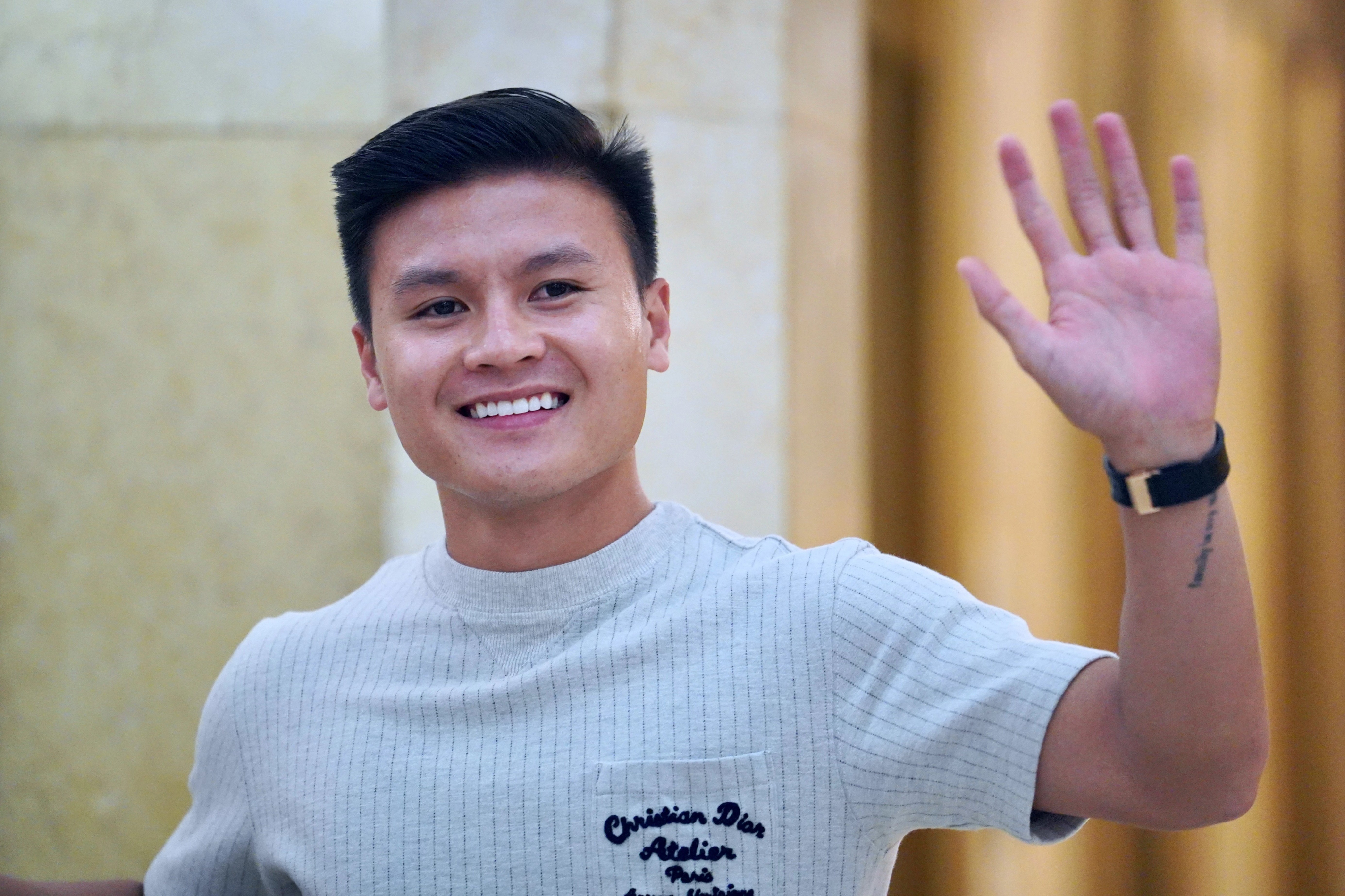 Tuyen Viet Nam hoi quan chuan bi cho tran gap Afghanistan hinh anh